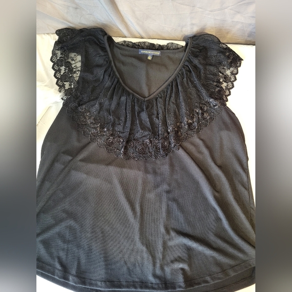 Elegant Black Lace Women's Tank , Size XL - Picture 6 of 6